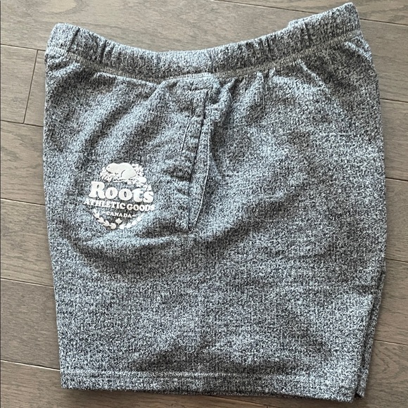 Roots Heather Gray Lounge Shorts - Picture 7 of 11